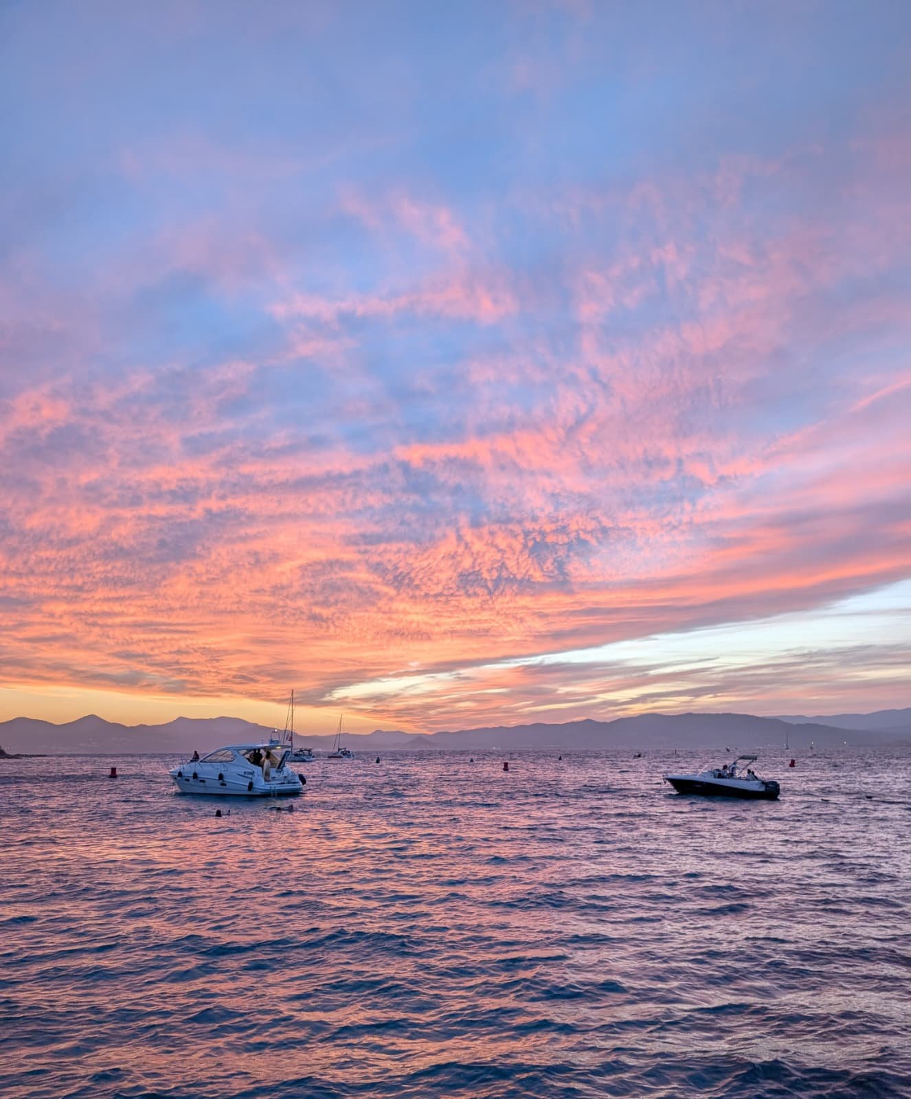 La Méditerranée au crépuscule